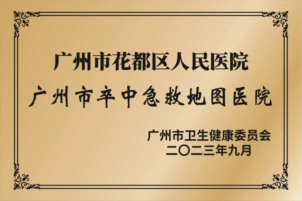 广州市卒中急救地图医院